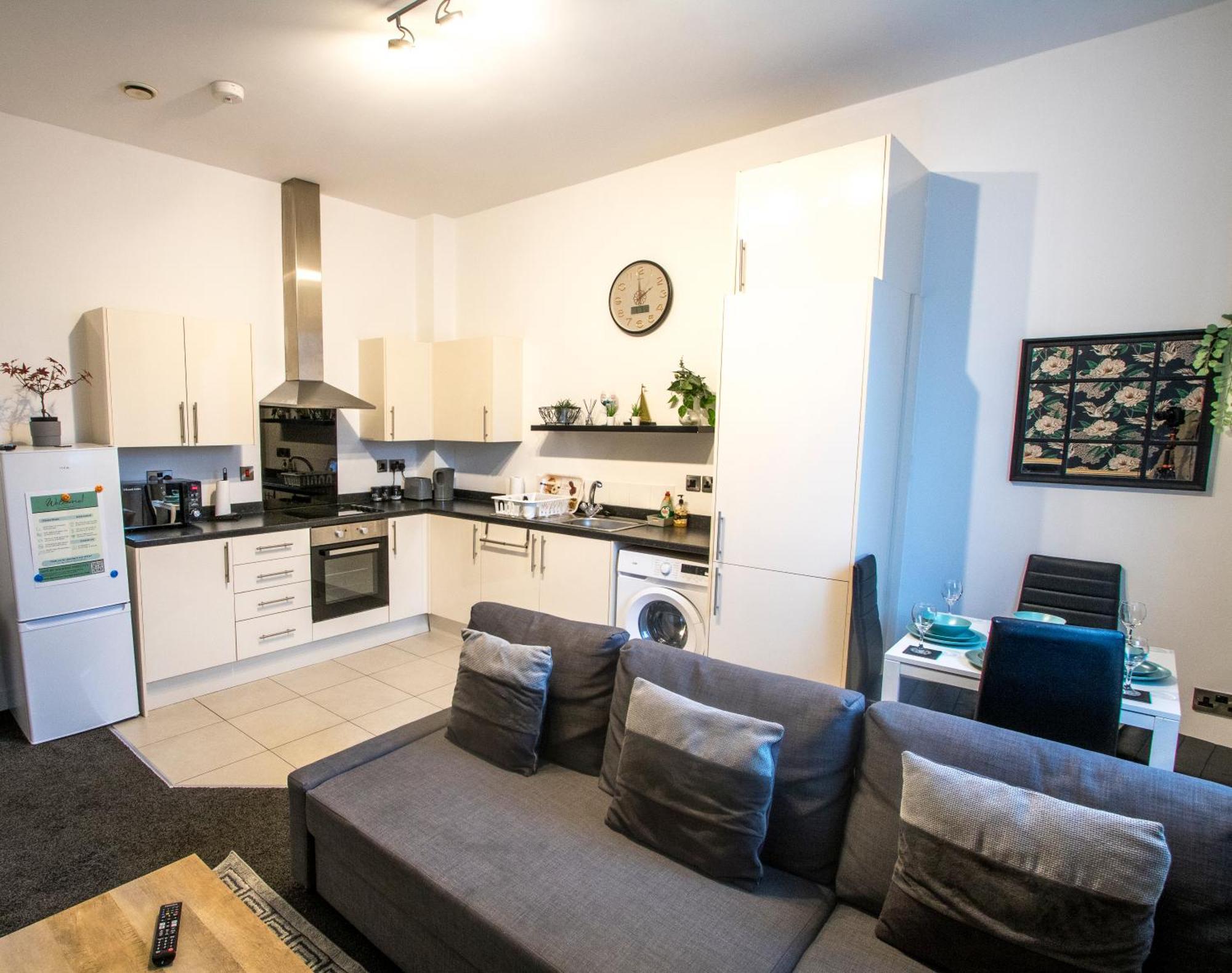 Ideal For Groups - Modern 2 Bedroom Apartment - Free Parking, Transit Links, Close To Stadiums Manchester Exteriér fotografie
